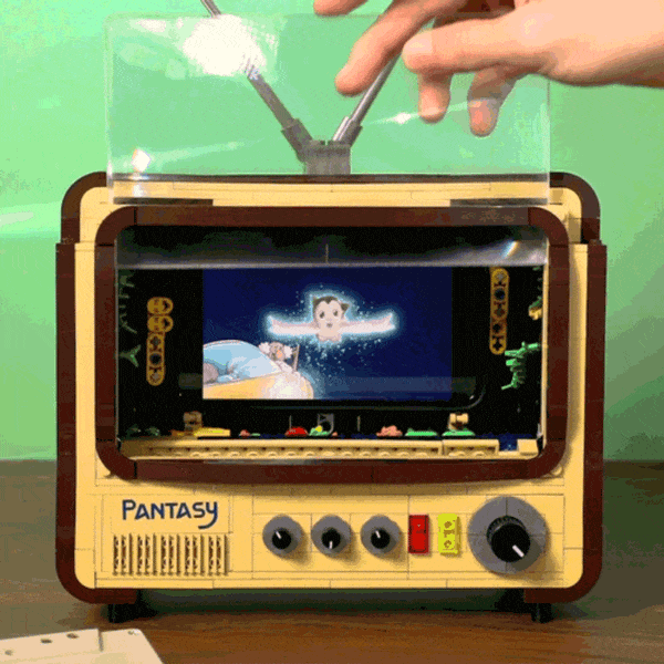 Pantasy Retro TV Model Building Block Toys Cool Building Sets Gift for Kids - Giftlab