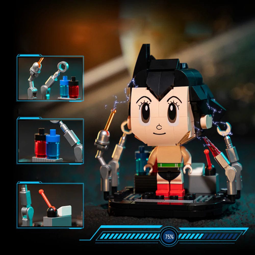 Pantasy Mini Astro Boy Building Kit Cool Building Sets Birthday Present for Teens - Giftlab