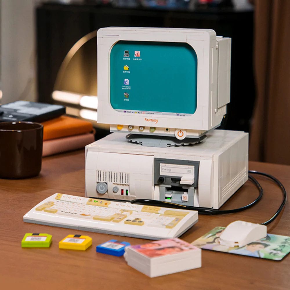 Pantasy Legend of Sword and Fairy Building Blocks Retro Computer Building Sets for Adults - Giftlab