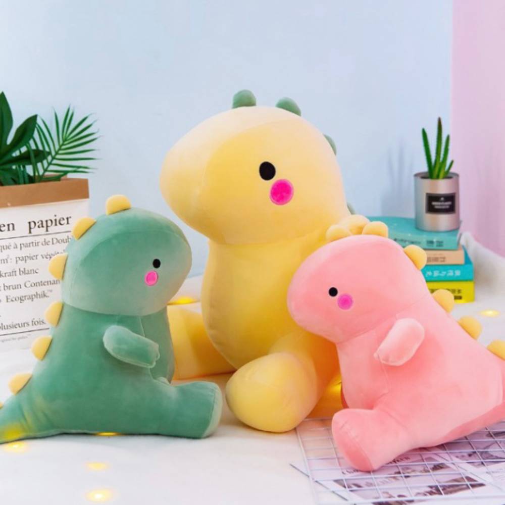 Cute Dinosaur Plush Doll Toy Soft Stuffed Animal Plushie Gifts for Kids Girls Boys - Giftlab