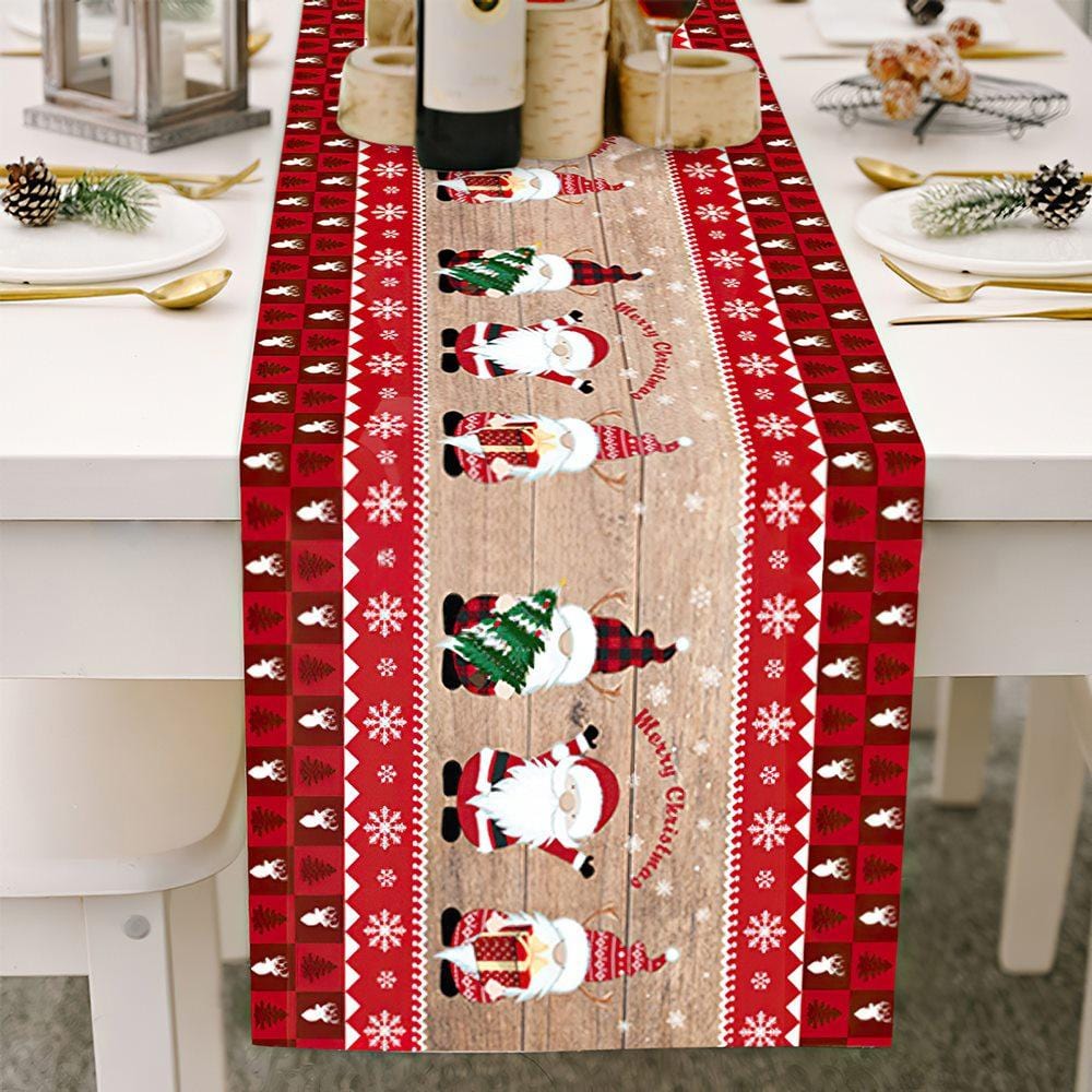 Christmas Table Runners Patterns Christmas Gnome Gifts Multi-size - Giftlab