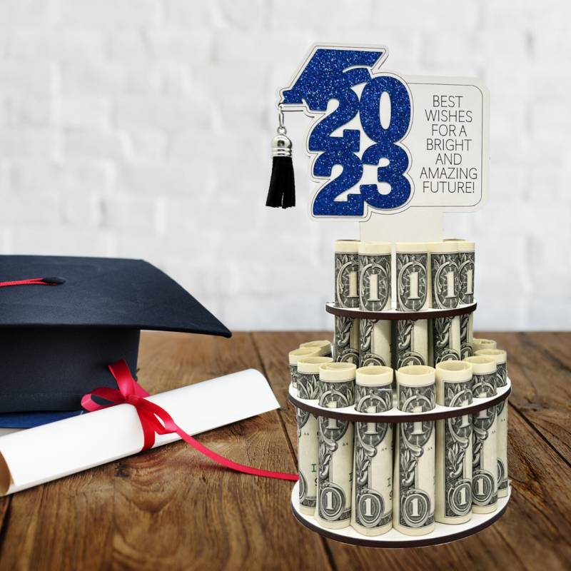 2023 Graduation Gift Money Holder Class of 2023 Money Cake for Party - Giftlab