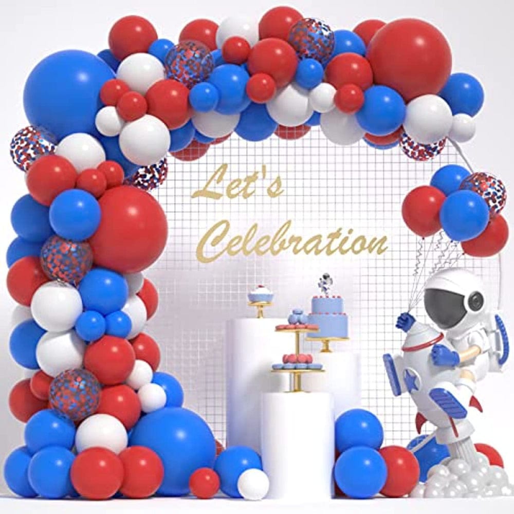 4th of July Latex Balloons Kits Patriotic Independence Day Balloons Party Supplies - Giftlab