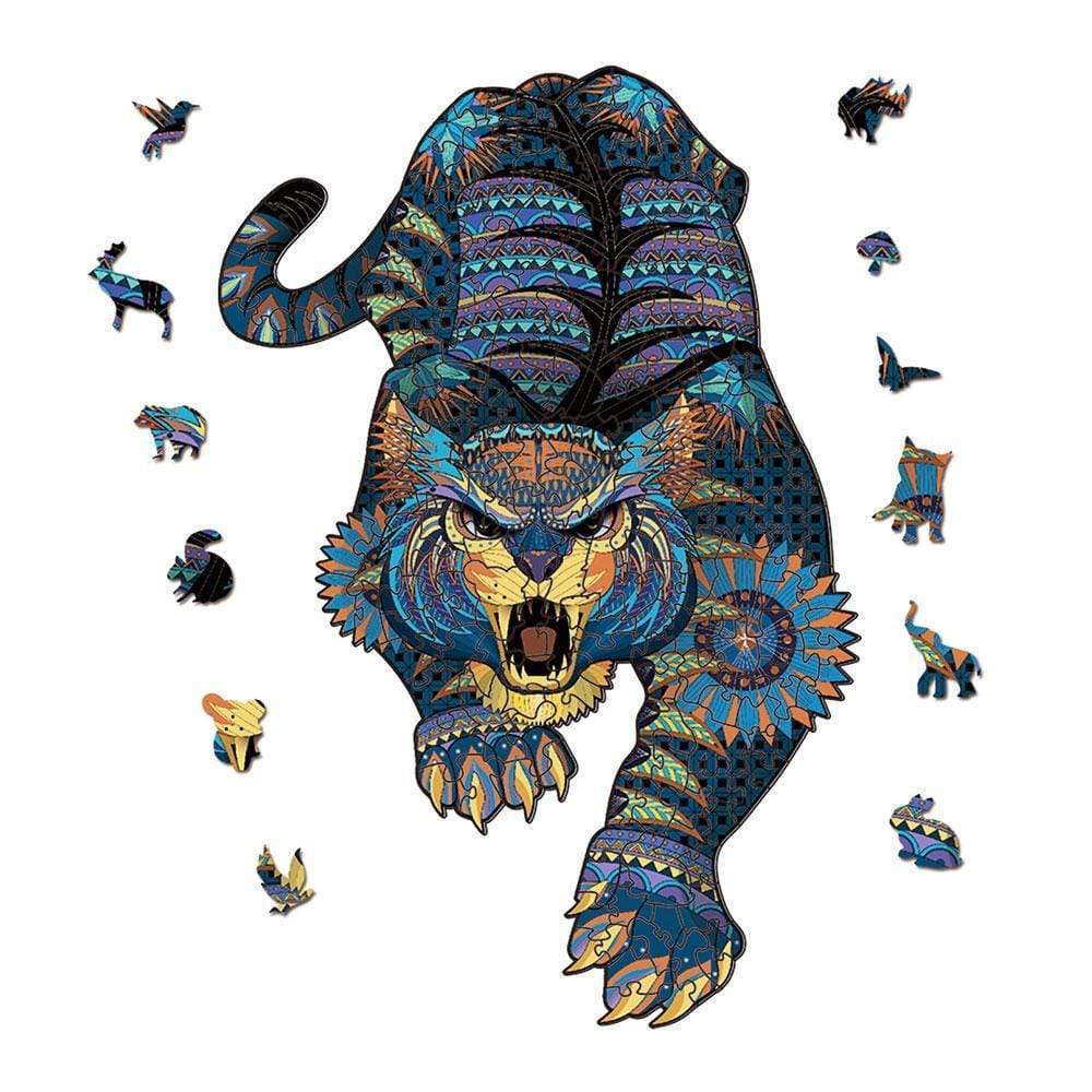 Tiger Puzzle Tiger Gifts Jigsaw Puzzles For Kids - Giftlab