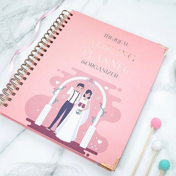 Wedding Planner Book Gift for Future Mrs Wedding Organizer Engagement Gift For Bride - Giftlab