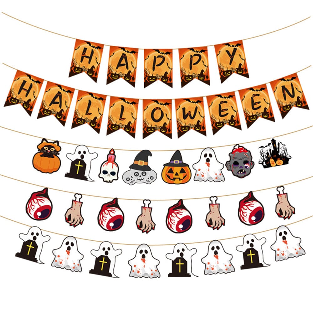 Halloween Party Banner Decorations Party Supplies Gifts for Halloween Party - Giftlab