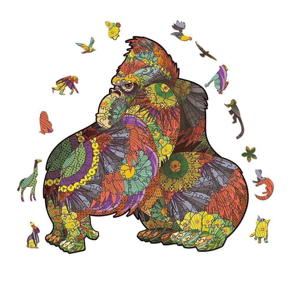 Christmas Wooden Puzzle Wooden Animal Puzzle For Kids - Giftlab