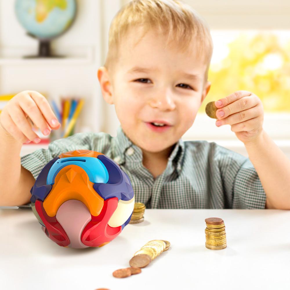 Ball Piggy Bank Assembled Toys Christmas Gifts for Kids - Giftlab