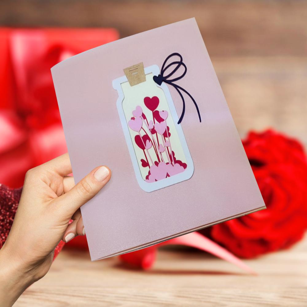 Anime Valentines Cards 3D Pop Up Greeting Card Gifts - 130*180mm - Giftlab