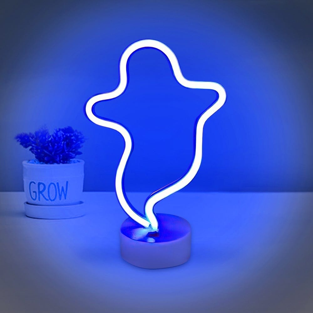 Childrens Night Lights Neon LightS LED Light Gift For Children-Genie - Giftlab
