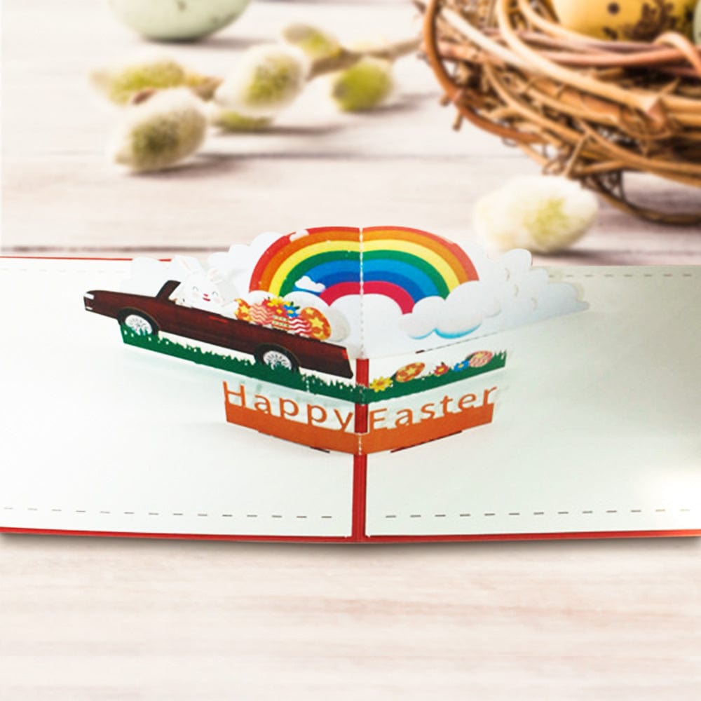 Easter Bunny Card 3D Pop Up Card Easter Gifts - Giftlab