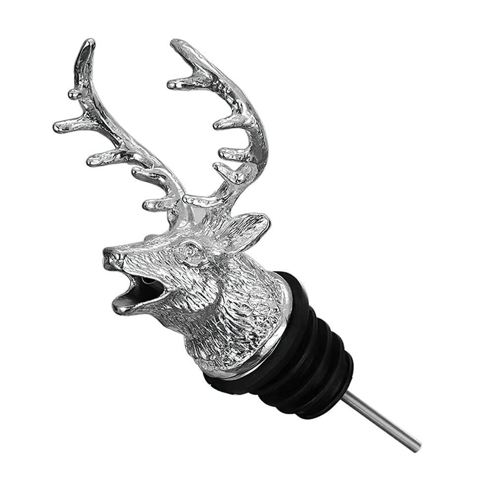Deer Head Wine Pourer Wine Stopper Gifts for Him 3 Colors - Giftlab