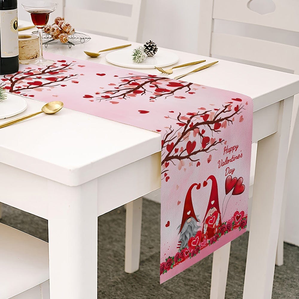 Valentines Day Table Runner Goblins and Balloon Valentine's Day Gifts - Giftlab