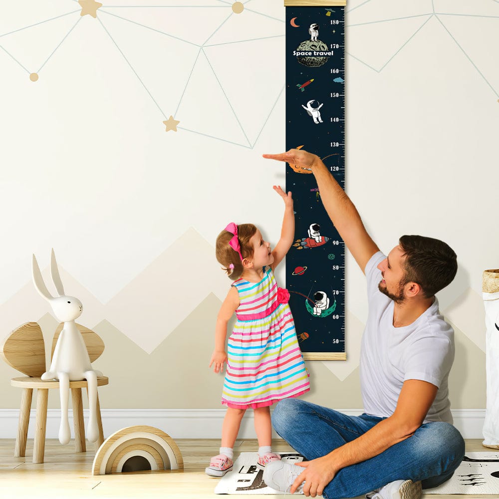 Astronaut Growth Chart Space Travel Chart Boy Growth Chart Baby Shower Gift for Parents - Giftlab