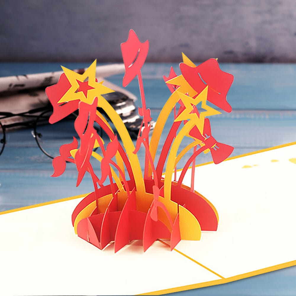 Father's Day Card Hat 3D Pop Up Greeting Card for Him - Giftlab