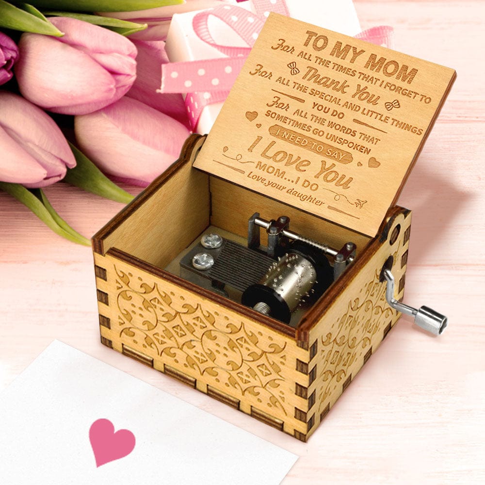Engraved Musical Box You Are My Sunshine Gift For Mom From Son Mother's Day Gift - Giftlab