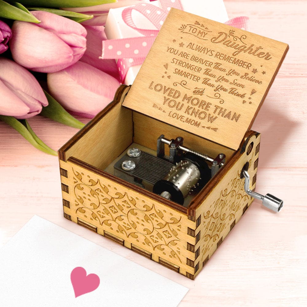 Engraved Musical Box You Are My Sunshine Gift For Granddaughter From Grandma - Giftlab