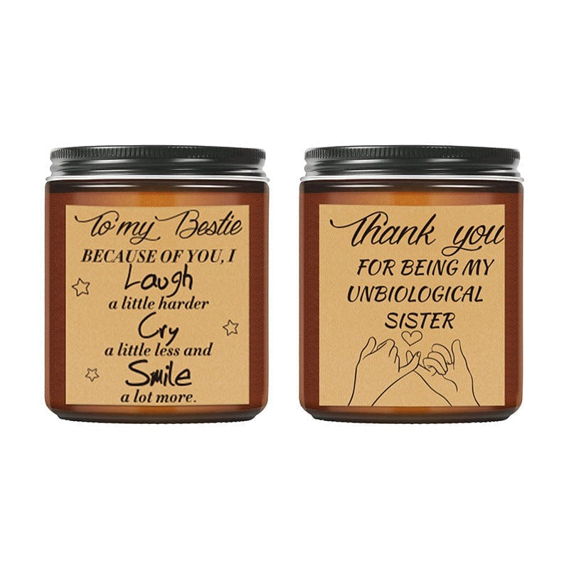 Scented Candles Jar Aromatherapy Candle Relaxing Gifts for Best Friends - To My Besties - Giftlab
