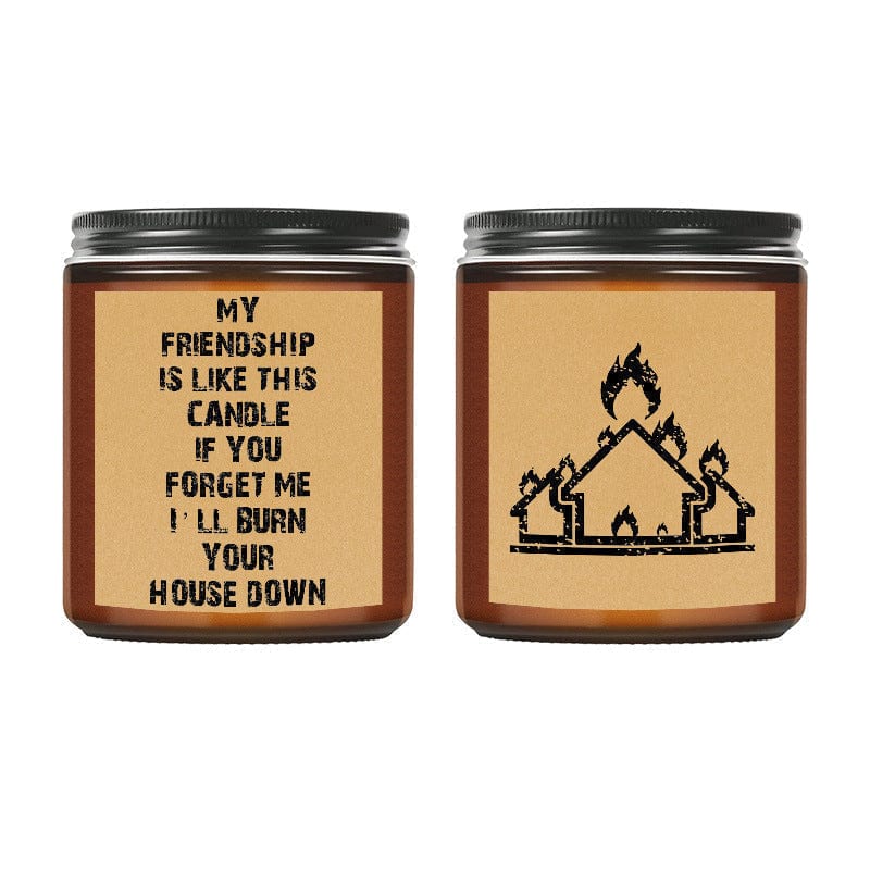 Scented Candles Aromatherapy Candle Birthday Gifts for Friends - Amber  Jar - Giftlab