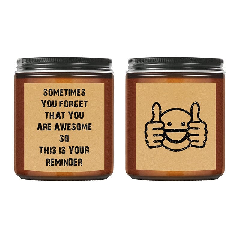 Soy Scented Candles Birthday Gifts Relaxing Graduation Gifts for BFF - You are Awesome - Giftlab