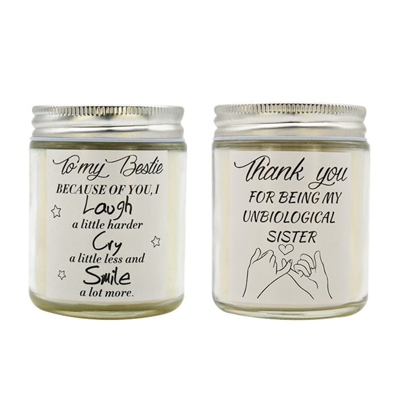 Scented Candles Jar Aromatherapy Candle Relaxing Gifts for Best Friends - To My Besties - Giftlab