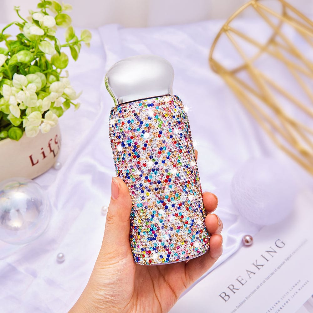 Multicolor Rhinestone Tumbler Stylish Bling Water Bottle Gift for Her - Giftlab