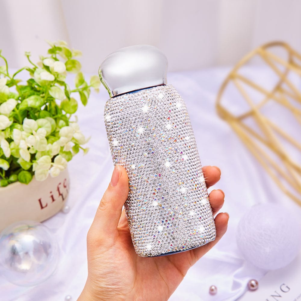 Bling Rhinestone Tumbler Stylish Stainless Steel Water Bottle - Giftlab