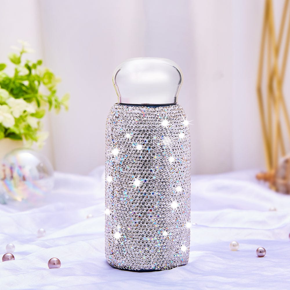 Bling Rhinestone Tumbler Stylish Stainless Steel Water Bottle - Giftlab