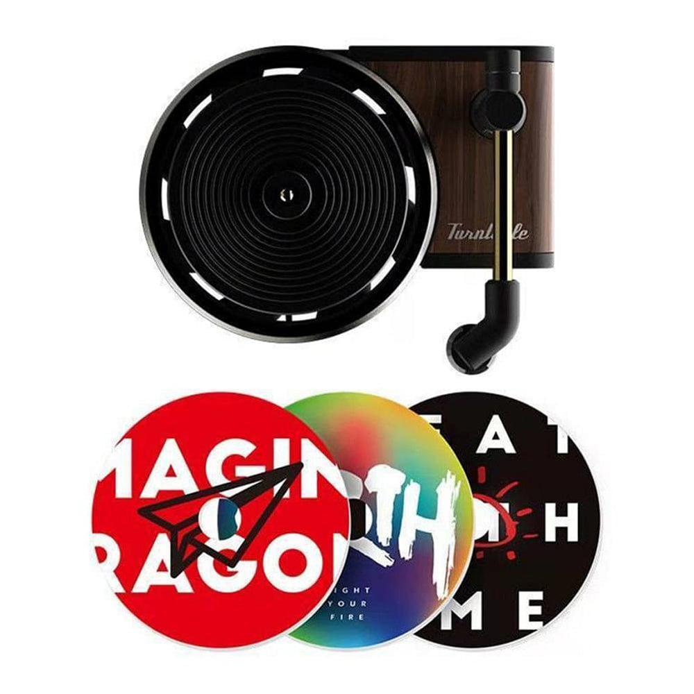Classic Vinyl Record Car Air Freshener 3 Pack Car Freshener with Holder Vintage Spinning Car Air Purifier Music Fan Gift - Giftlab