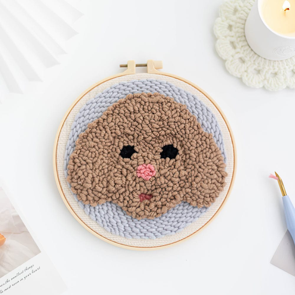 Felt Coasters Funny Cute Pet Handmade Tufted Coasters Gift For Pet Lovers - Giftlab