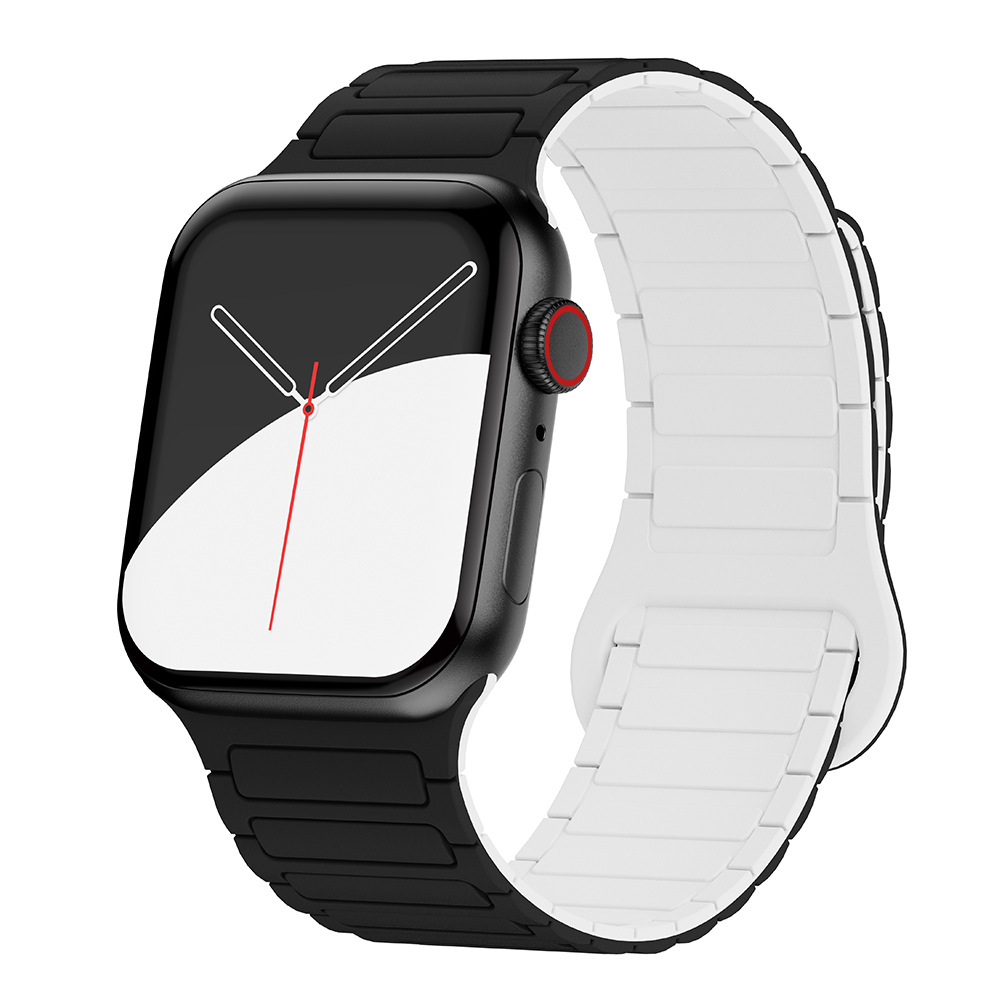 Silicone Magnetic Loop Band Compatible with Apple Watch - GiftlabUS