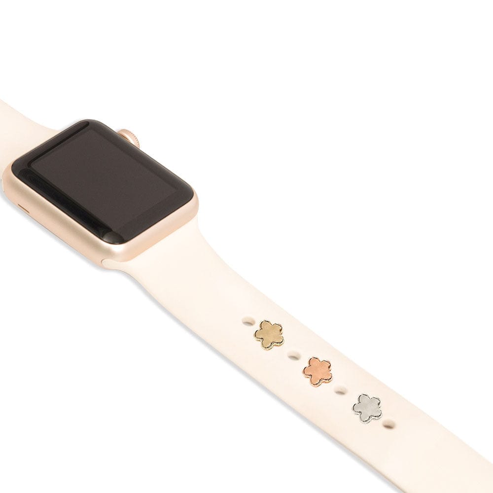 Apple Watch Band Decorative Charms Metal Flower Decorative Rings Loops - Giftlab