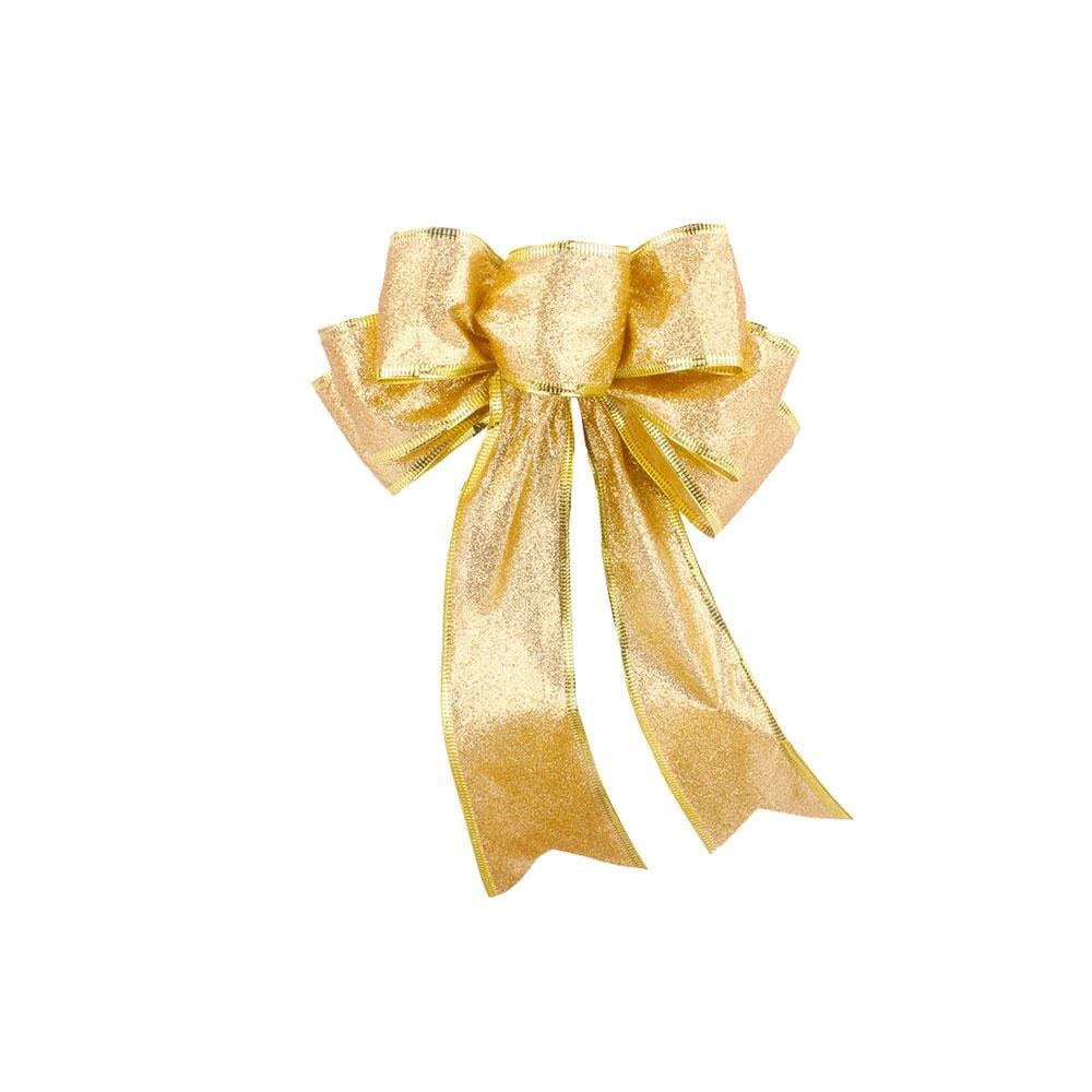 Christmas Bow Tie for Gift Box Family Gifts Decorative Bow - 2 Colors - Giftlab
