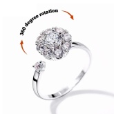 Lucky Rings Rotating Opening Rings Spinning Rings Valentine's Day Gifts