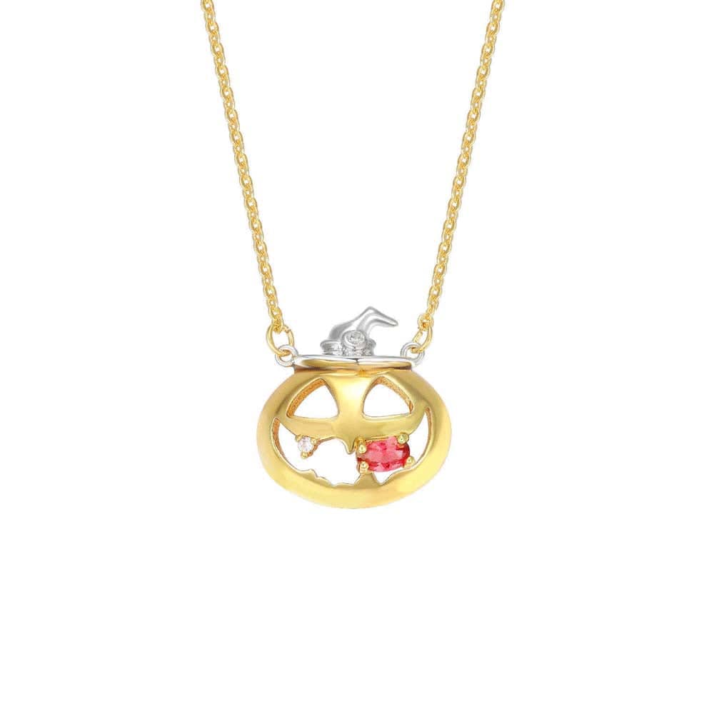 Halloween Necklace Pumpkin Wizard Necklace Fashion Jewelry Halloween Gifts - Giftlab