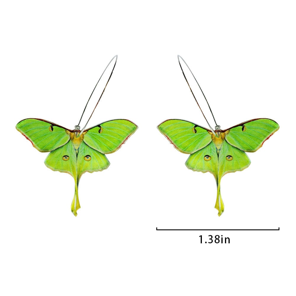 Butterfly Earrings Handmade Earrings Gift For Friends-Green - Giftlab