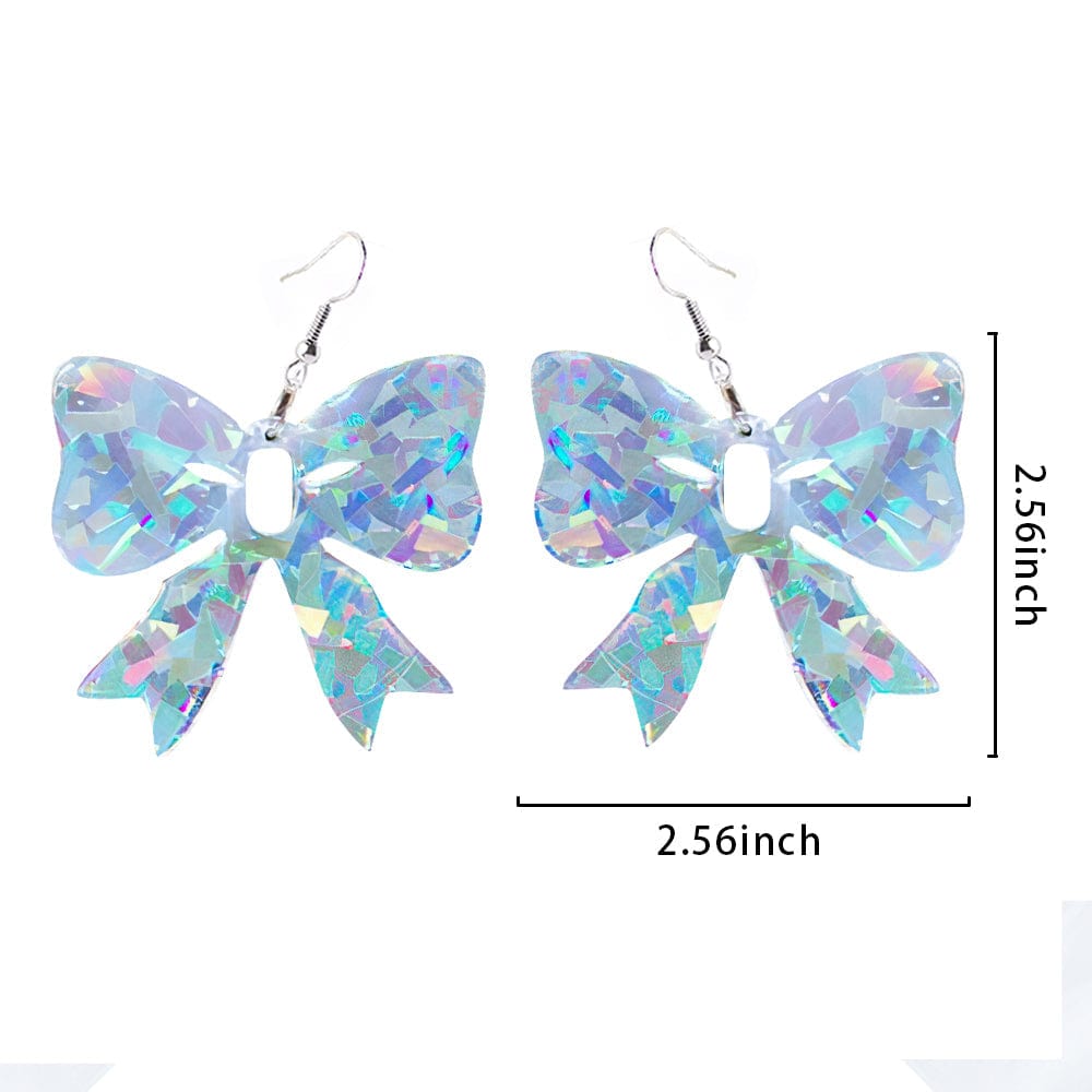Butterfly Earrings Clear Butterfly Earrings Gift For Her - Giftlab