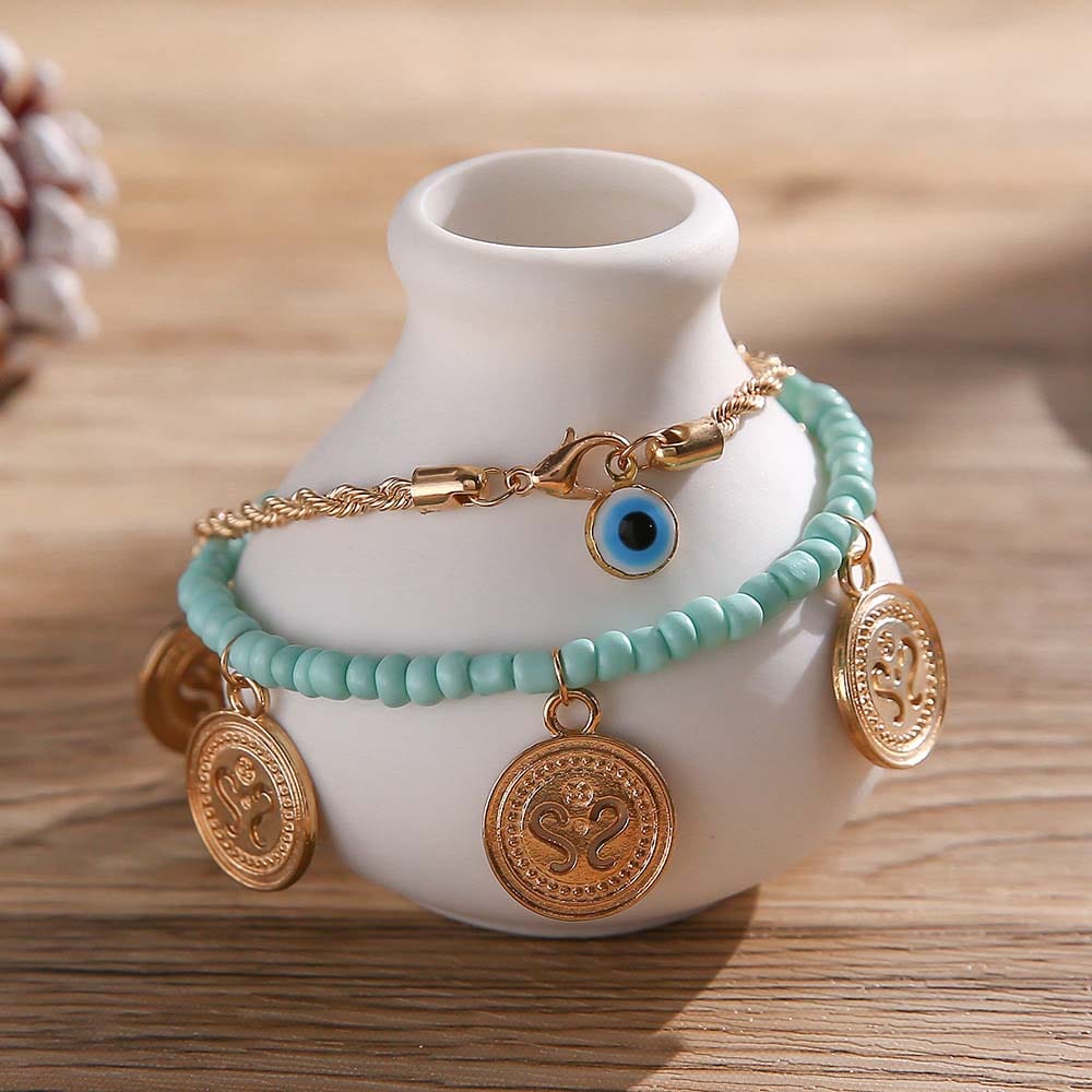 Boho Anklet Evil Eye Anklet Gifts for Her - Giftlab