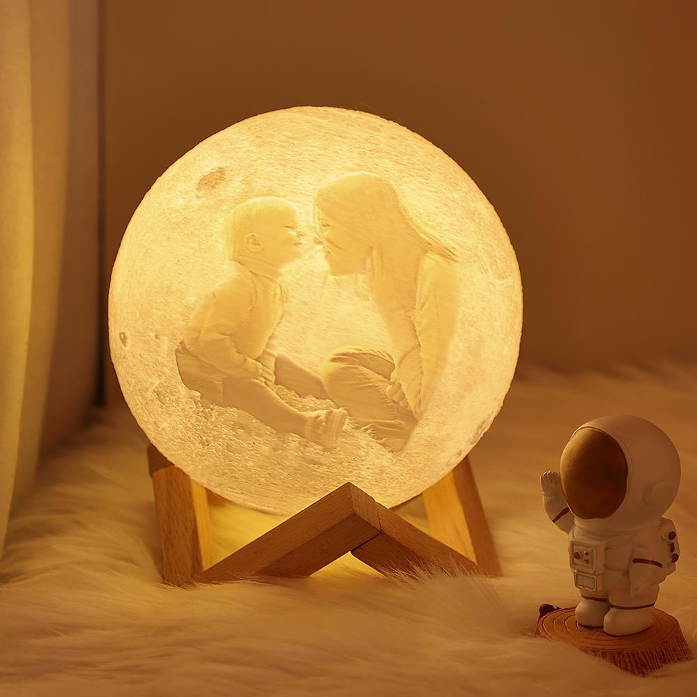 Moon Lamp Custom Gifts For Mom - I Love You To The Moon And Back - Giftlab