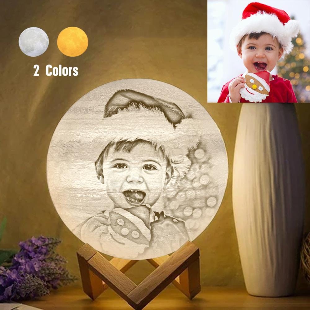 Baby Christmas Gifts Custom Jupiter Lamp - Touch Two Colors (10-20cm) Gift For Kids - Giftlab