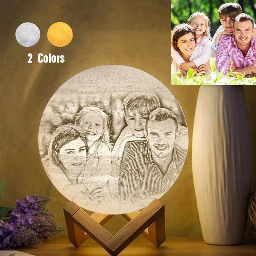 Father's Day Gift Jupiter Lamp Family Gift- Touch Two Colors (10-20cm) - Giftlab