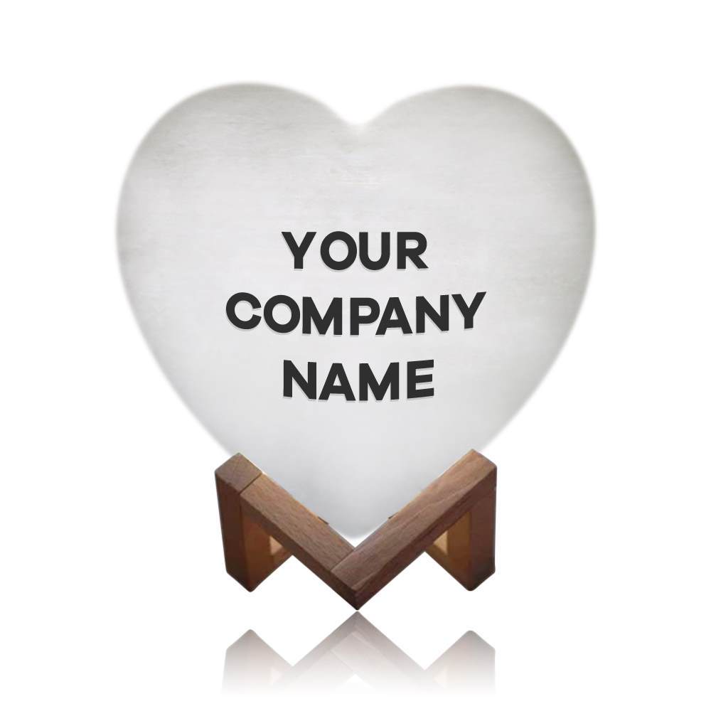 Personalized Corporate Gift Custom Moon Lamp 3D Printed Gifts Valentines Day Gifts - Giftlab