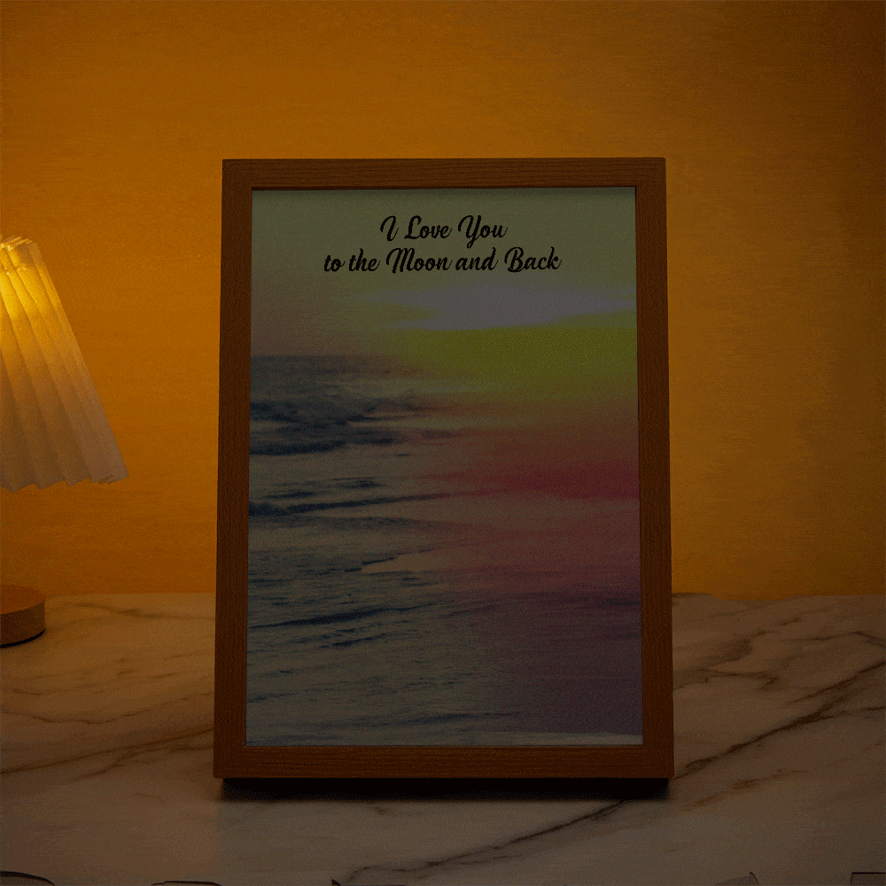 Custom Photo Lamp Personalized Text Light Love Gifts for Her - Giftlab