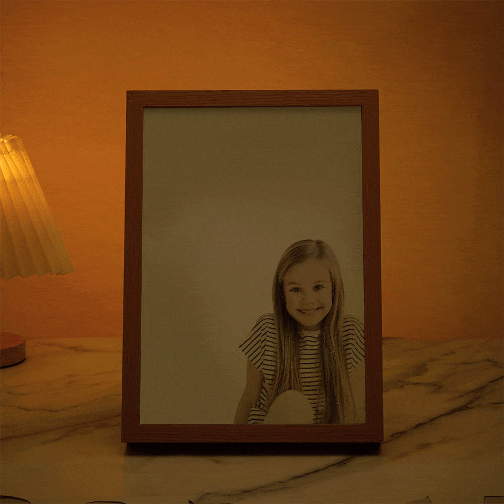 Custom Lamps with Photo Personalized Portraits Miracle Night Light Best Gift for Grandma - Giftlab