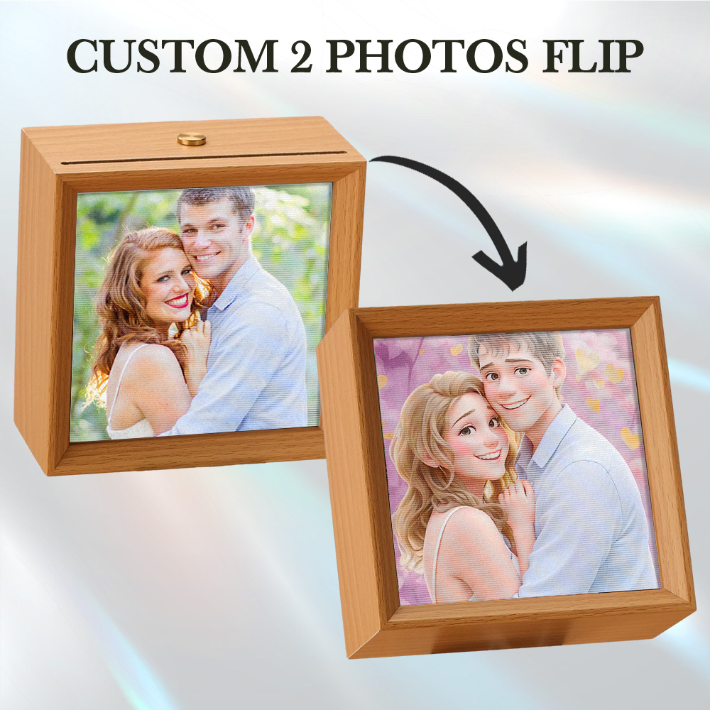 Custom Disney Lenticular Photo Lamp  2 in 1