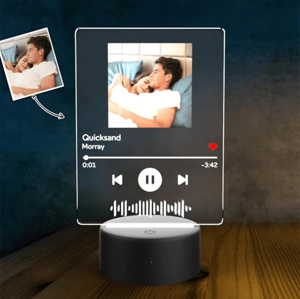 Custom Music Code Night Light with 7 Colors Christmas Day Gifts - Giftlab