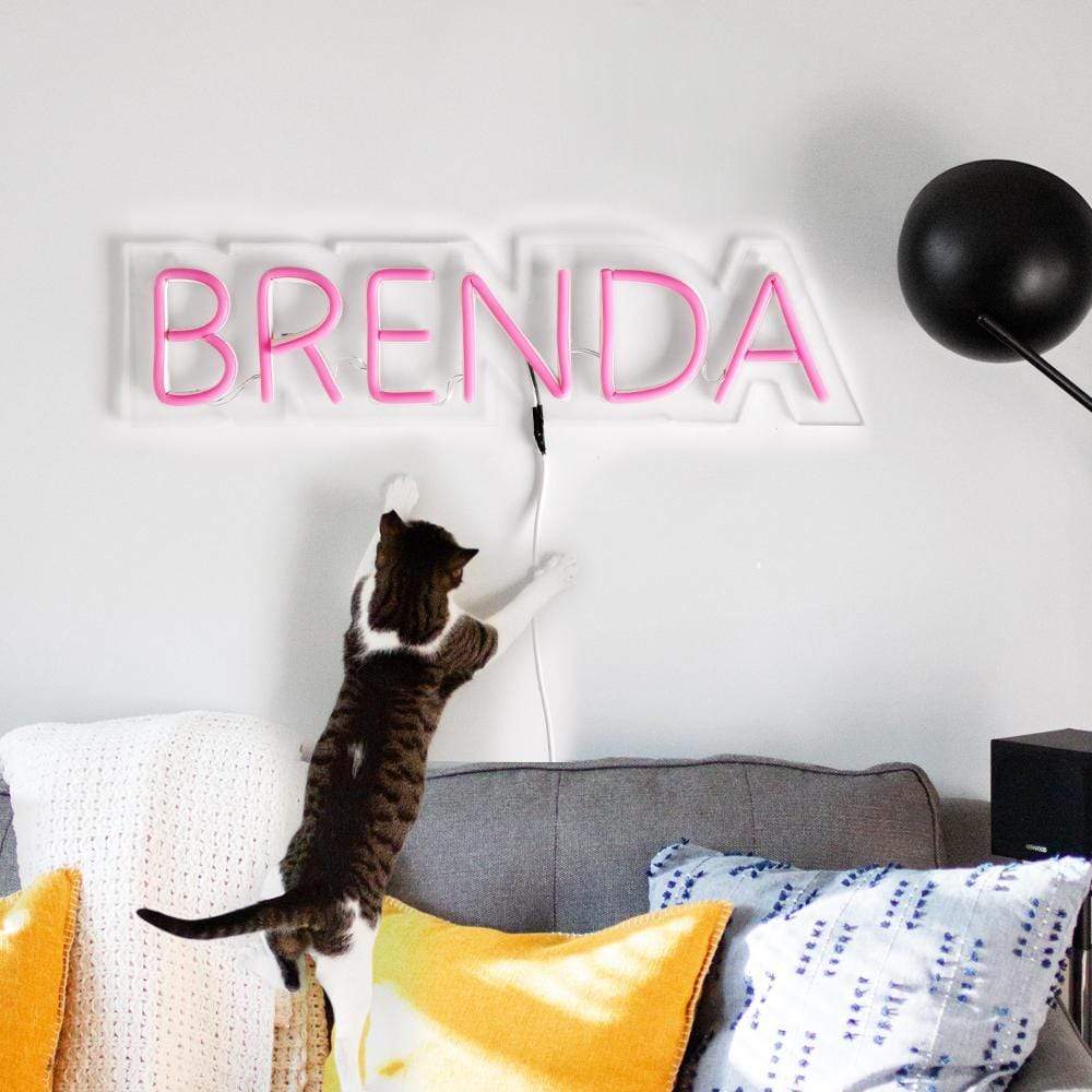 GiftLAB Custom Name Signs Custom Neon Lights Name Wall Art Christmas Gifts - Giftlab