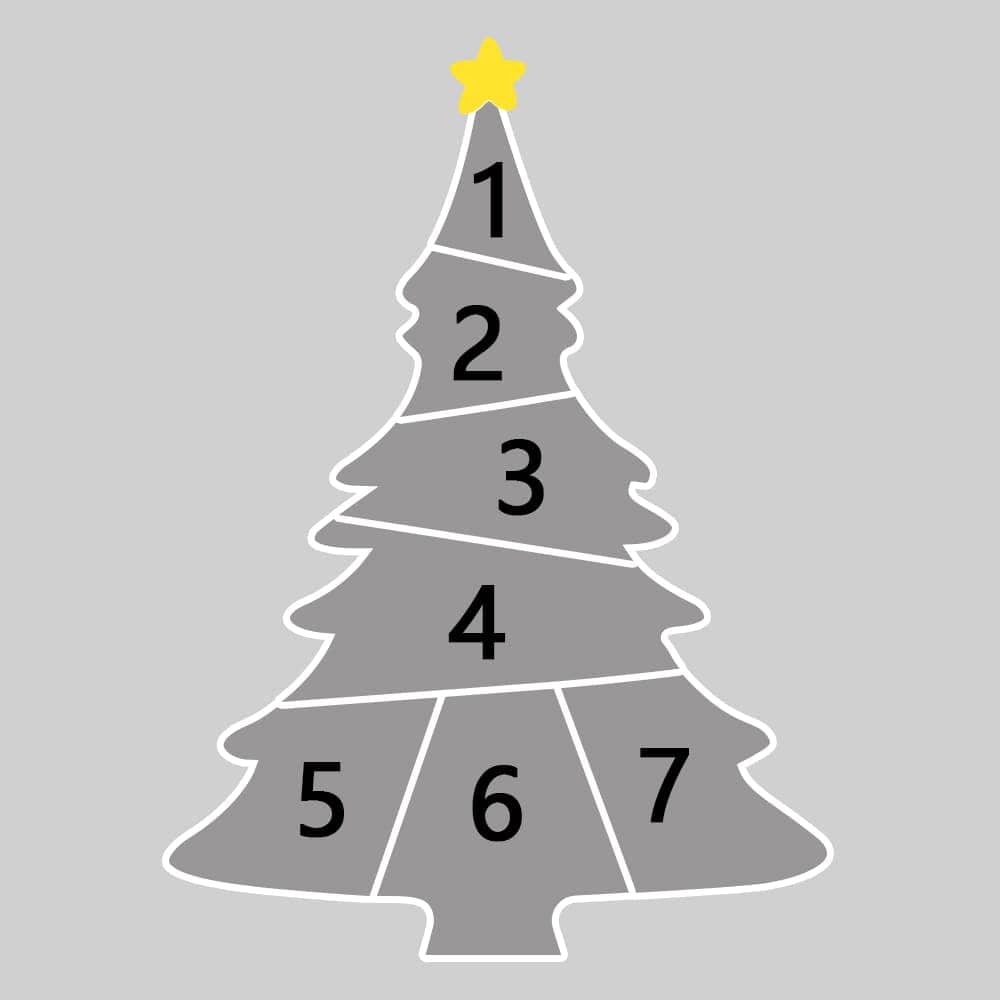 Personalized LED Christmas Tree Lamp Custom Photo Acrylic Night Light - Giftlab