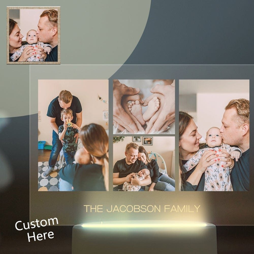Personalized Photo Night Light Gifts For Family - Giftlab