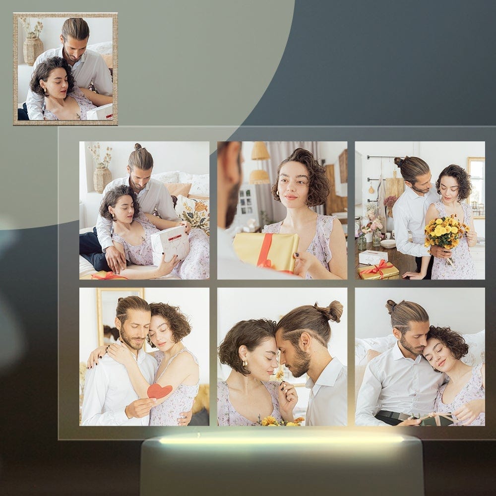 Custom Picture Night Light LED Night Light Valentines Gifts For Him - Giftlab